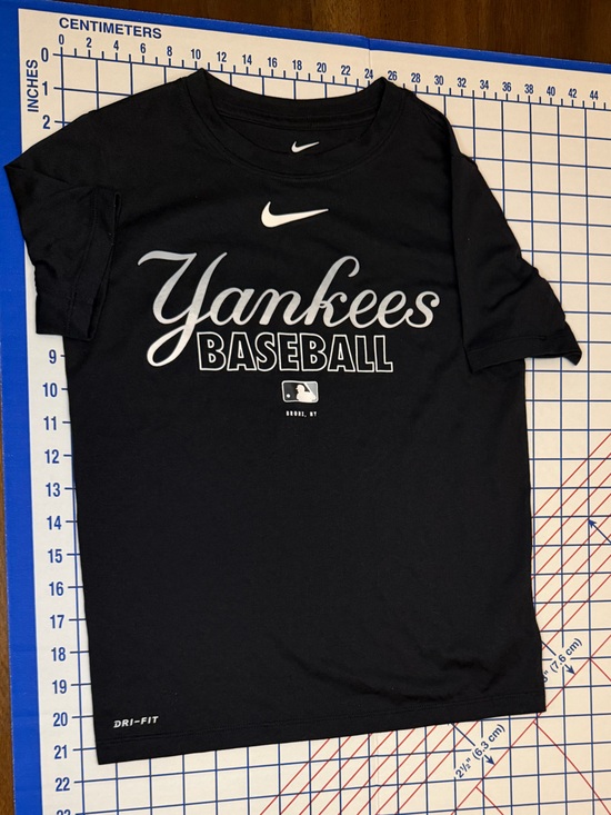 Nike Other - Yankees Baseball Nike Black Dri-FIT Athletic Tee Youth Small